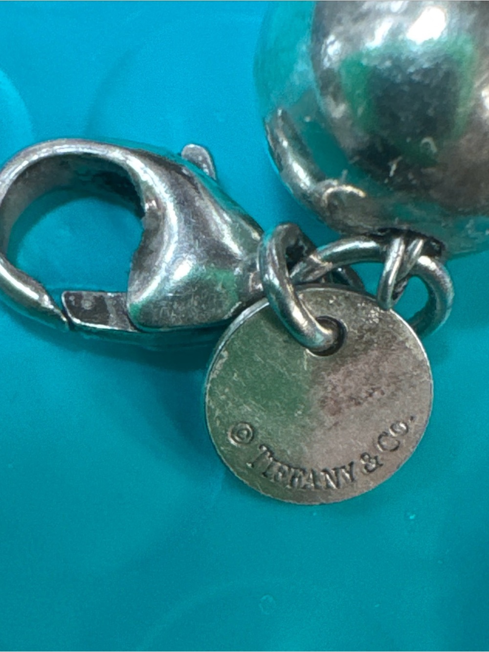 Tiffany & Co. Sterling Silver 8" Ball Chain Bracelet - 22.4g - Picture 3 of 3